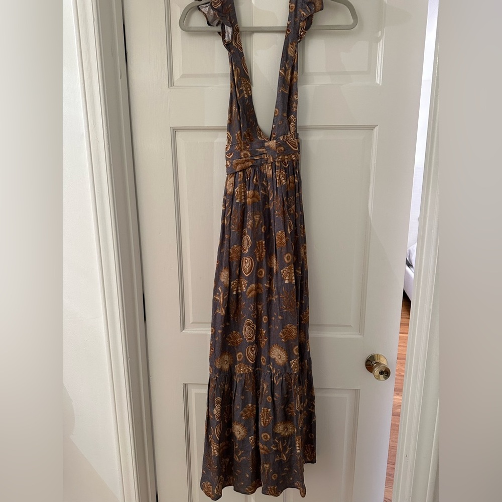 CAROLINA K Shell MIDI Dress
